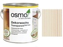 Osmo 3186 Dekoračný vosk MATNÝ BIELY 0,75L