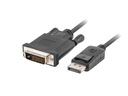 Kábel DisplayPort -DVI-D 24+1 Full HD DP-DVI 1,8 m