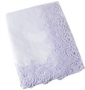 Obrus ​​S GUIPURE 160x350 ELEGANTNÁ BIELA ​​ECRU