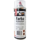 Žiaruvzdorná farba na krby, liatina, oceľ, 400 ml