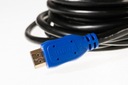 Kábel HDMI-HDMI ver 1.4 FULL HD 3D BLU-ray 10m