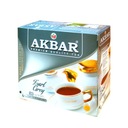 AKBAR Earl Grey čaj 100 vrecúšok s vešiakom