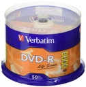 VERBATIM DVD-R 4,7GB Cake 50 diskov + popisovač Promoc