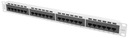 PATCH PANEL 24 PORT 1U CAT.6 UTP GREY LANBERG