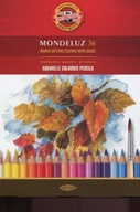 Mondeluz pastelky 36 farieb