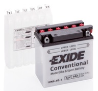 EXIDE BATÉRIA 12N9-4B-1 12V 9AH 90A L+