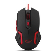 MX205 MYŠ USB GAMING MYŠ SVIETENÁ ČERVENÁ