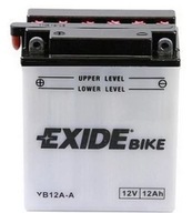 EXIDE BATÉRIA EB12A-A 12AH 165A 12V LEFT PLUS