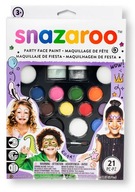 Sada maľovania na tvár SNAZAROO Party paints -