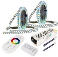 SET 10m LED pás 5050 RGBW NEUTRAL P. DOTYK