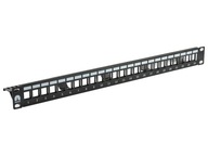 NEKU Patchpanel prázdny RACK 19'' 24p UTP keystone