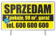 Predám/prenajmem reklamný banner 250x125cm