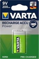 Nabíjacie batérie VARTA 9V HR9 200mAh R2U x1