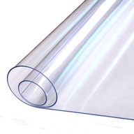 veľká priehľadná podložka na stôl 1mm 60x120 pvc