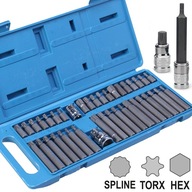 SADA KĽÚČOVÝCH BITOV - IMBUS SPLINE TORX 40 ks. BITS