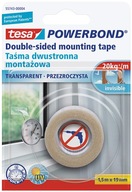 TESA 55743 MONTÁŽNA PÁSKA TRANSPARENTNÁ 2kg/10cm