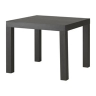 IKEA stolík LACK 55x55 cm ČIERNO-HNEDÝ konferenčný stolík