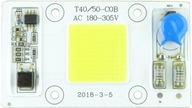 LED 40W AC 230V studená biela 5500 - 6500K