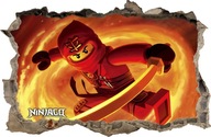 NÁLEPKY NA STENU Diera LEGO NINJAGO 90 100x65cm