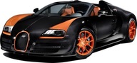 BUGATTI VEYRON NÁLEPKY na stenu Autá 150x69 cm