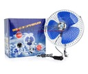 AUTOROTAČNÝ VENTILÁTOR 12V 6''