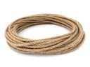 LANO JUTE lano TWISTED juta Juta, priemer 10mm, 50m