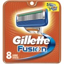 GILLETTE FUSION BLADES NÁPLŇKY PRE CLIVERS 8KS 100% ORIGINÁL