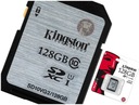 KINGSTON LARGE SD SDHC karta 128GB CLASS 10 SDX UHS