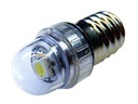 LED žiarovka do E 10 CREE UHP baterky POWER 6V 9V 12V