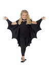 KOSTÝM BAT WINGS BLACK CAPED BABY