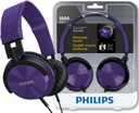 SLÚCHADLÁ PHILIPS SHL3000 FIALOVÁ