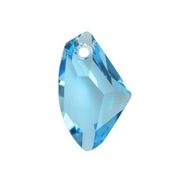 Swarovski - 6656 Galactic Aquamarine 27mm