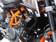 Nárazové tyče HEED KTM 390 DUKE (13-16) - čierne