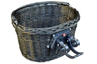 Košík na bicykel CLICK predný BIKE BASKET wenge