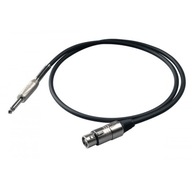 PROEL MIKROFÓNOVÝ KÁBEL XLR - JACK 3M BULK 200LU3