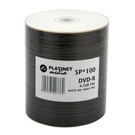 PLATINETOVÉ DVD-R 4,7GB 16X PRINTABLE PRO 100 kusov