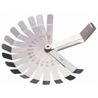 SATA FEELER GAUGE 16 HROTOV ZAHNUTÉ 0,05 - 1 mm 09402