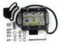 LED PRACOVNÁ LAMPA 18W 6000K SILNÁ ŽIVOTNOSŤ SVETLA