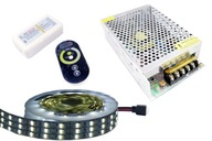 LED SET 300 SMD CCT 5050 biela multiwhite 15m