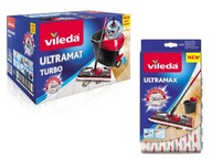 VILEDA OTOČNÝ PLOCHÝ MOP ULTRAMAT TURBO + VLOŽKA