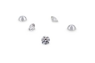 PRÍRODNÉ DIAMANTY BRILLIANT 0,08ct SI/F + CERTIFIKÁT