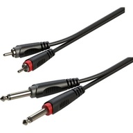 ROXTONE RACC150 KÁBEL 2x RCA/2x JACK MONO 3m