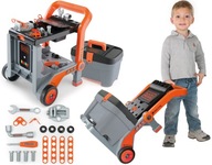 SMOBY Workshop TROLLEY Tools BLACK DECKER kufr