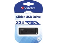 PENDRIVE VERBATIM 32GB SLIDER USB 2.0!!!