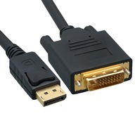 Adaptérový kábel DP na DVI 2 m DisplayPort Wwa