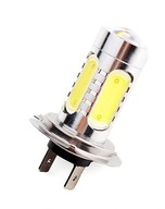 LED ŽIAROVKA H7 COB 12V 24V 7,5W MEGA POWER LENS