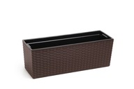 BEGONIA RATTAN BOX 19x56 h19,5 MOKKA VLOŽKA