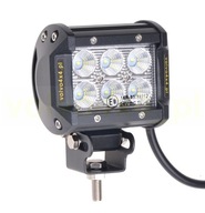 PANELOVÁ PRACOVNÁ LAMPA 18W CREE LED VYSOKOZDVIŽNÝ RÝPADLO