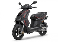 Piaggio NRG Power samolepky dyha BLACK SET