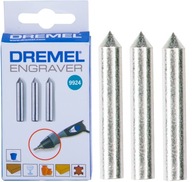 DREMEL 9924 HROTY NA GRAVÍROVANIE 3 KS.